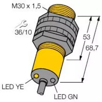 Turck S30AW3RE Einweglichtschranke Empf&auml;nger 60m (3037088)