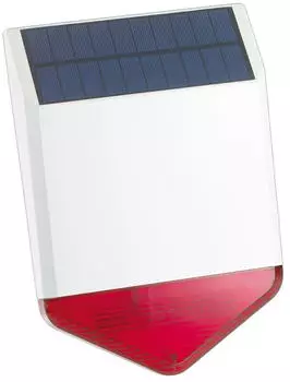 VisorTech XMD-4400.easy Solar-Funk-Alarmanlage mit Sirene, 110dB (PX3962)