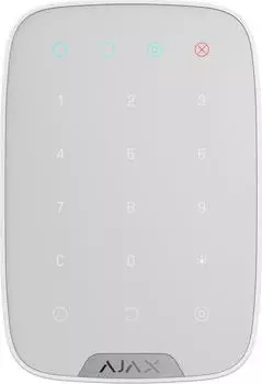 AJAX Systems KeyPad Outdoor Jeweller Funktastatur, Wei&szlig; (99967.286.WH1)