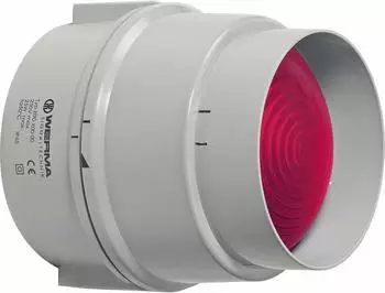 Werma Signalleuchte rot Dauerlicht 12-250V AC/DC IP65 (890.100.00)
