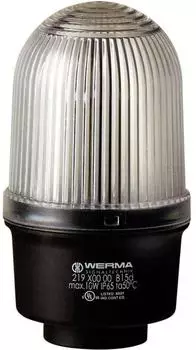Werma Signalleuchte wei&szlig;, Dauerlicht, IP65 (219.400.00)