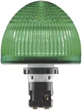 Idec HW1P-5Q4Y Signalleuchte LED, gelb, Dauerlicht, 24V AC/DC, IP65 (HW1P-5Q4Y)