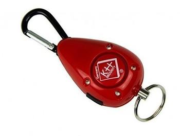 KH-Security Taschenalarm Rot mit LED 100189
