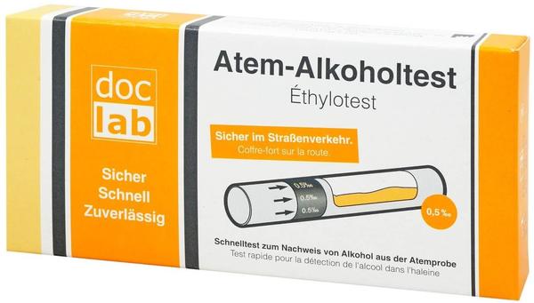 DocLab Atem-Alkoholtest 0,50 mg/l