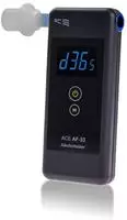 ACE 107075, ACE AF-33 Alkoholtester Dunkelgrau 0.00 bis 5.00 &permil; inkl. Display