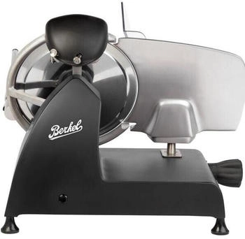 Berkel Red Line 250 mattschwarz Profi Aufschnittmaschine mit Stahlklinge 250 mm