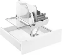 RITTER Metall-Einbau-Allesschneider AES 62 SL und SR - Schneidgutf&uuml;hrung rechts ,