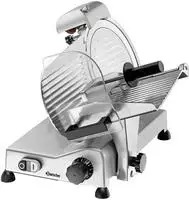 Bartscher 174251, Bartscher Aufschnittmaschine &Oslash; 250 mm Plus Silber