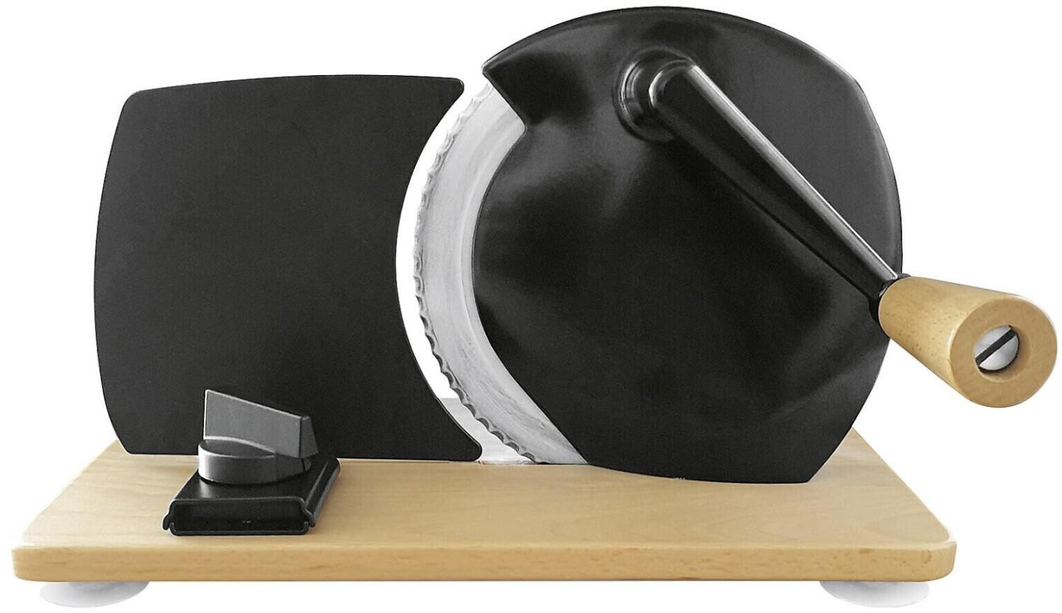 Jupiter Küchenmaschinen Jupiter Hand-Allesschneider mit Holzplatte schwarz  Test - ab 109,99 €