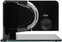 Ritter Allesschneider Sono 2, elektrisch, 65W, aus Metall, schwarz, Schnittbreite 0 -