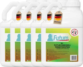 Futum 5x5L Ameisen- / Termitenspray 25 l Spray