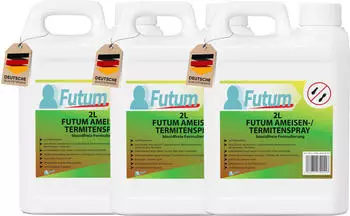 Futum 3x2L Ameisen- / Termitenspray 6 l Spray