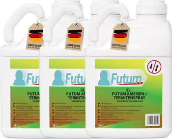 Futum 3x5L Ameisen- / Termitenspray 15 l Spray