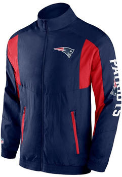 Fanatics New England Patriots Foundation Crinkle Track Jacket (54051907) blau