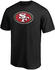 Fanatics NFL T-Shirt Primary Logo San Francisco 49ers (1108M-BLK-S49-EG2) schwarz