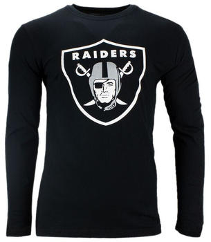 Fanatics NFL Las Vegas Oakland Raiders langarm Shirt Herren (1568MBLK1ADORA) schwarz