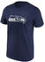Fanatics NFL T-Shirt Primary Logo Seattle Seahawks (1108M-NVY-SSE-EG1) schwarz