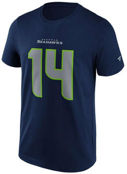 Fanatics NFL Seattle Seahawks Metcalf Graphic T-Shirt (1108M-NVY-MET-1AE) blau