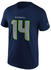 Fanatics NFL Seattle Seahawks Metcalf Graphic T-Shirt (1108M-NVY-MET-1AE) blau