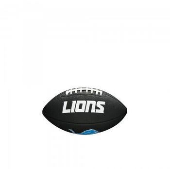 Wilson Football NFL Team Logo Mini Detroit Lions WTF1533BLXBDT