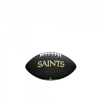 Wilson Football NFL Team Logo Mini New Orleans Saints WTF1533BLXBNO