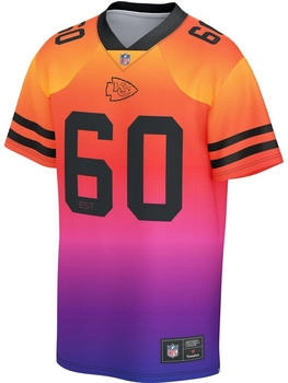 Fanatics NFL Kansas City Chiefs Gradient Sunset Foundation Jersey (197553) orange