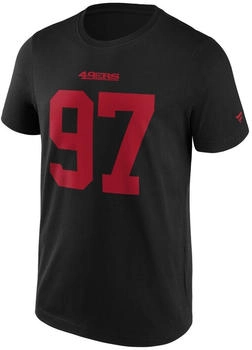 Fanatics NFL San Francisco 49ers Shirt 97 Nick Bosa (505647) black