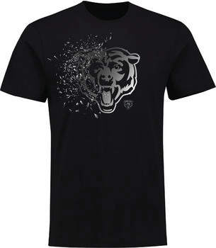 Fanatics NFL Chicago Bears Shatter Graphic Logo Football Shirt schwarz (505355) black