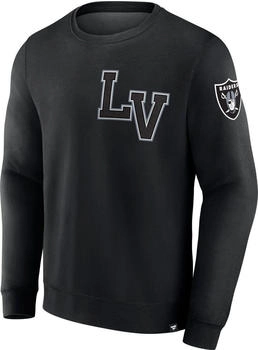 Fanatics Las Vegas Raiders Varsity Letter NFL Fleece Pullover (197833) black