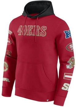 Fanatics San Francisco 49ers NFL Sleeve Prints Hoody (197554) red