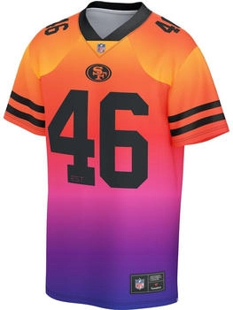 Fanatics San Francisco 49ers NFL SUNSET Mesh Supporters Jersey (197553) orange