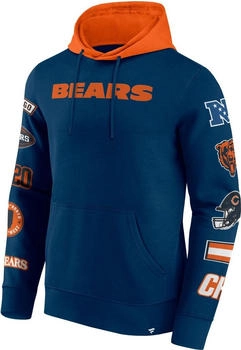 Fanatics Chicago Bears NFL Sleeve Prints Hoody (197554) blue