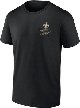 Fanatics NFL Shirt REPEAT STATS New Orleans Saints (197171) black