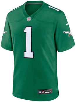 Nike Philadelphia Eagles Football Throwback Shirt + 1 Jalen Hurts