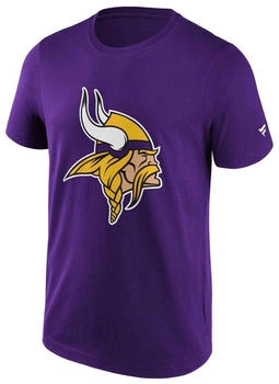 Fanatics NFL Minnesota Vikings Primary Logo GraphicT-Shirt (1108M-PPL-MVI-EG1) blau