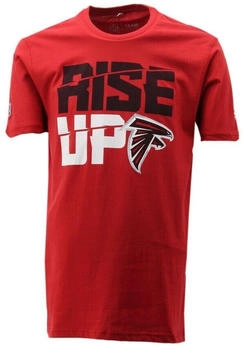 Fanatics NFL Atlanta Falcons Logo kurzarm Herren T-Shirt (1878MGRD2HTAFA) rot
