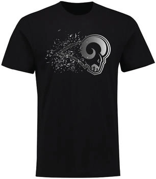 Fanatics NFL Los Angeles Rams Shatter Graphic Logo Football Shirt (1878MBLK7HWLAR) schwarz