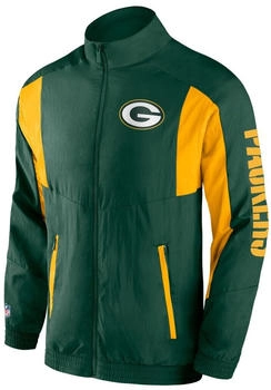 Fanatics Green Bay Packers Foundation Crinkle Track Jacket (54051983) grün
