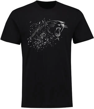 Fanatics NFL Carolina Panthers Shatter Graphic Logo Football Shirt (1878MBLK7HWCPA) schwarz