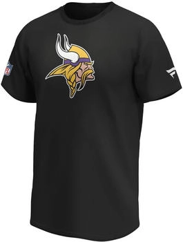 Fanatics NFL T-Shirt Minnesota Vikings Secondary Iconic Logo Football (66380147) schwarz