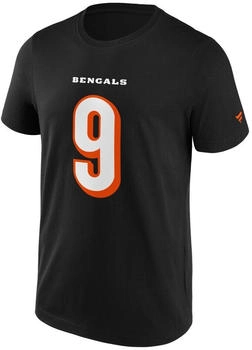 Fanatics NFL Cincinnati Bengals Burrow Graphic T-Shirt (1108M-BLK-JBU-1AE) schwarz