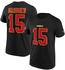 Fanatics NFL Kansas City Chiefs Mahomes 15 T-Shirt (1108M-BLK-MAH-1AE) schwarz