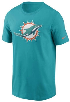 Nike NFL Miami Dolphins Logo Essential Short Sleeve T-shirt (N199-3GT-9P-CLH-TurboGreen) blue