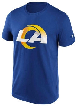 Fanatics NFL Los Angeles Rams Primary Logo GraphicT-Shirt (1108M-RYL-RAM-EG2) blau
