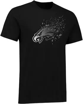 Fanatics NFL Philadelphia Eagles Shatter Graphic Logo Football Shirt (1878MBLK7HWPEA) schwarz