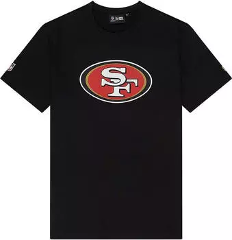 New Era Men's NFL San Francisco 49ers Logo T-Shirt (60504493) black