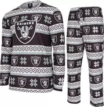 FOCO NFL Winter XMAS Pyjamas Las Vegas Raiders (86272089)