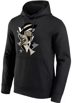 Fanatics NFL Fleece Hoody ILLUSTRATION New Orleans Saints (37995450) black