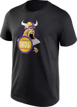 Fanatics NFL ILLUSTRATION Minnesota Vikings (37992398) black