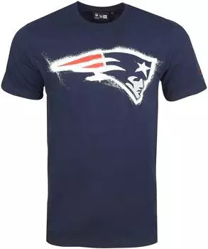 New Era NFL Shirt Spray New England Patriots navy